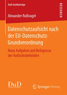 Roßnagel |  Datenschutzaufsicht nach der EU-Datenschutz-Grundverordnung | eBook | Sack Fachmedien