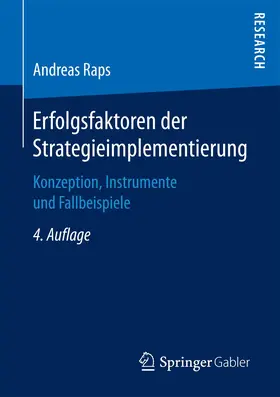 Raps |  Erfolgsfaktoren der Strategieimplementierung | Buch |  Sack Fachmedien