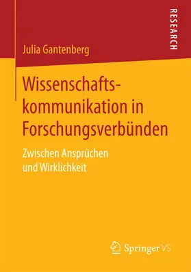Gantenberg | Wissenschaftskommunikation in Forschungsverbünden | E-Book | www.sack.de