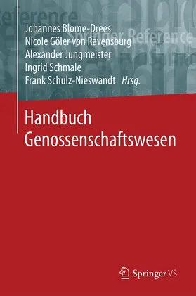 Blome-Drees / Göler von Ravensburg / Schulz-Nieswandt |  Handbuch Genossenschaftswesen | Buch |  Sack Fachmedien