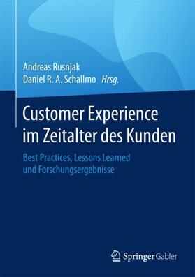Rusnjak / Schallmo |  Customer Experience im Zeitalter des Kunden | Buch |  Sack Fachmedien