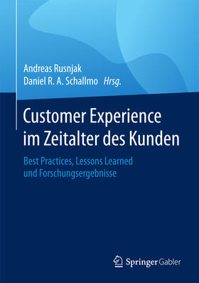 Rusnjak / Schallmo |  Customer Experience im Zeitalter des Kunden | eBook | Sack Fachmedien