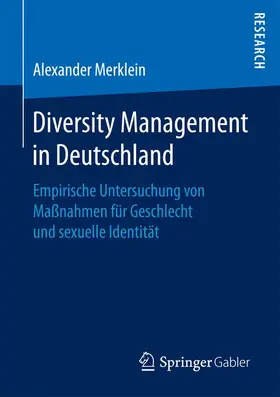 Merklein |  Diversity Management in Deutschland | Buch |  Sack Fachmedien