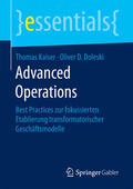 Kaiser / D. Doleski |  Advanced Operations | eBook | Sack Fachmedien