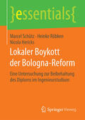 Schütz / Röbken / Hericks |  Lokaler Boykott der Bologna-Reform | eBook | Sack Fachmedien