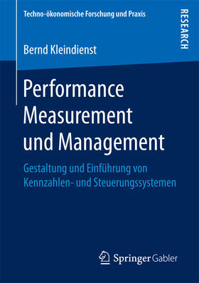 Kleindienst | Performance Measurement und Management | E-Book | sack.de