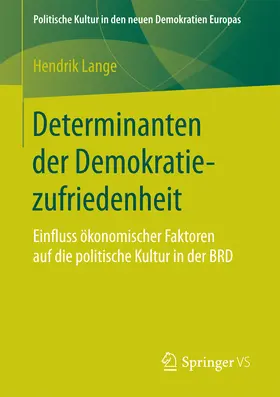 Lange | Determinanten der Demokratiezufriedenheit | E-Book | www.sack.de