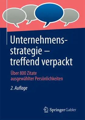 SpringerGabler | Unternehmensstrategie - treffend verpackt | E-Book | sack.de