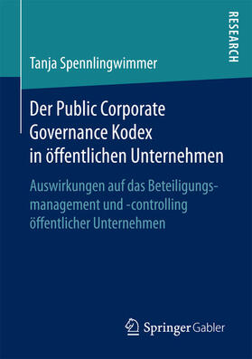 Spennlingwimmer | Der Public Corporate Governance Kodex in öffentlichen Unternehmen | E-Book | sack.de