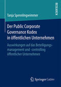 Spennlingwimmer |  Der Public Corporate Governance Kodex in öffentlichen Unternehmen | eBook | Sack Fachmedien