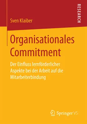 Klaiber | Organisationales Commitment | E-Book | www.sack.de