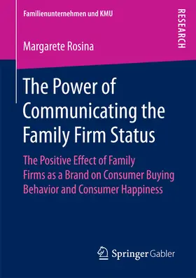 Rosina | The Power of Communicating the Family Firm Status | E-Book | sack.de