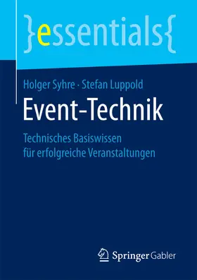 Syhre / Luppold | Event-Technik | E-Book | www.sack.de