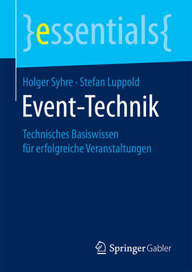 Syhre / Luppold | Event-Technik | E-Book | sack.de
