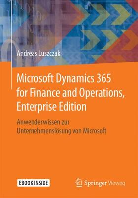 Luszczak |  Microsoft Dynamics 365 for Finance and Operations, Enterprise Edition | Buch |  Sack Fachmedien
