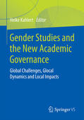 Kahlert |  Gender Studies and the New Academic Governance | eBook | Sack Fachmedien