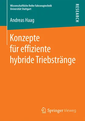 Haag |  Konzepte für effiziente hybride Triebstränge | eBook | Sack Fachmedien