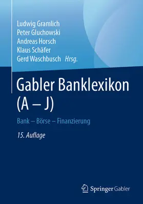 Gramlich / Gluchowski / Horsch | Gabler Banklexikon (A – J) | E-Book | www.sack.de