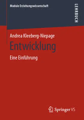 Kleeberg-Niepage | Entwicklung | Buch | 978-3-658-20074-9 | sack.de