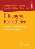 Buß / Pohlenz / Erbsland |  Öffnung von Hochschulen | Buch |  Sack Fachmedien