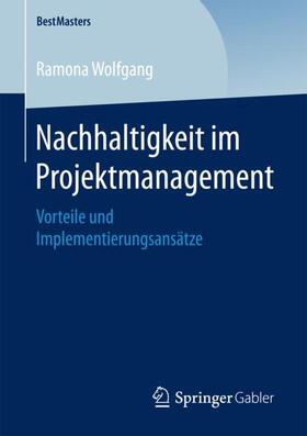Wolfgang | Nachhaltigkeit im Projektmanagement | Buch | 978-3-658-20499-0 | sack.de