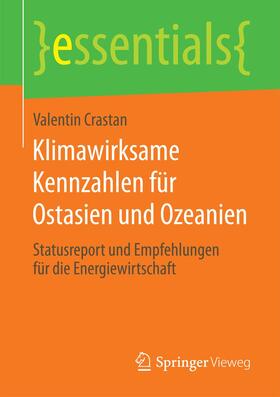 Crastan |  Klimawirksame Kennzahlen für Ostasien und Ozeanien | Buch |  Sack Fachmedien