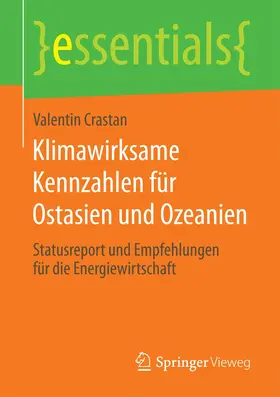 Crastan |  Klimawirksame Kennzahlen für Ostasien und Ozeanien | Buch |  Sack Fachmedien