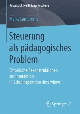 Lambrecht | Steuerung als pädagogisches Problem | E-Book | sack.de
