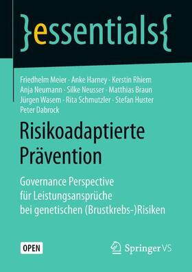 Meier / Harney / Rhiem | Risikoadaptierte Prävention | Buch | 978-3-658-20800-4 | sack.de