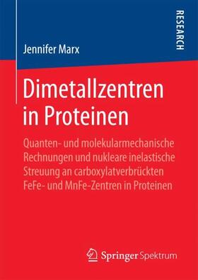 Marx | Dimetallzentren in Proteinen | Buch | 978-3-658-20806-6 | sack.de