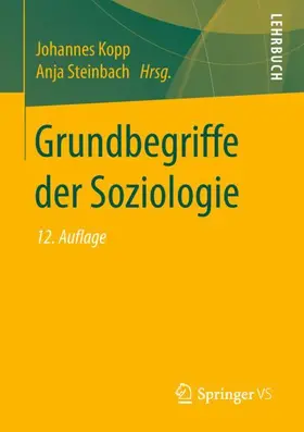Kopp / Steinbach | Grundbegriffe der Soziologie | Buch | 978-3-658-20977-3 | www.sack.de