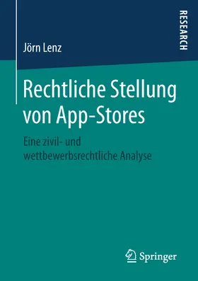 Lenz | Rechtliche Stellung von App-Stores | E-Book | www.sack.de