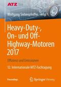 Siebenpfeiffer |  Heavy-Duty-, On- und Off-Highway-Motoren 2017 | Buch |  Sack Fachmedien
