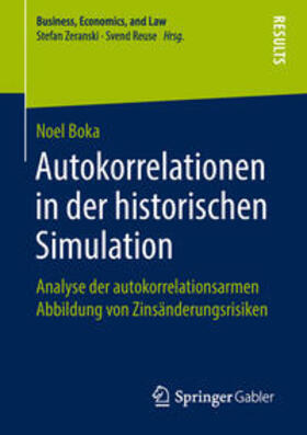 Boka |  Boka, N: Autokorrelationen in der historischen Simulation | Buch |  Sack Fachmedien
