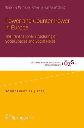 Lahusen / Pernicka | Power and Counter Power in Europe | Buch | 978-3-658-21313-8 | sack.de