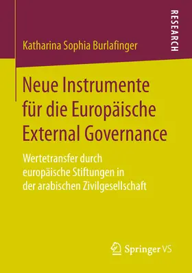 Burlafinger | Neue Instrumente für die Europäische External Governance | E-Book | www.sack.de
