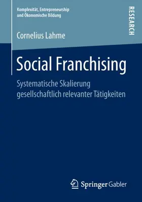 Lahme |  Social Franchising | Buch |  Sack Fachmedien