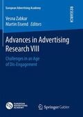 Eisend / Zabkar |  Advances in Advertising Research VIII | Buch |  Sack Fachmedien