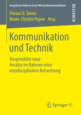 U. Siems / Papen | Kommunikation und Technik | E-Book | www.sack.de