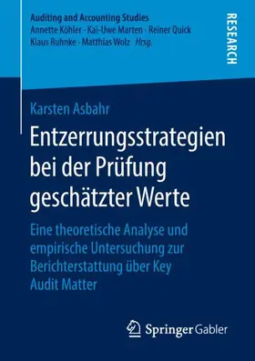 Asbahr |  Entzerrungsstrategien bei der Prüfung geschätzter Werte | Buch |  Sack Fachmedien