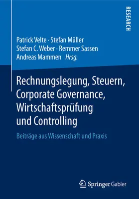 Velte / Müller / Weber |  Rechnungslegung, Steuern, Corporate Governance, Wirtschaftsprüfung und Controlling | eBook | Sack Fachmedien
