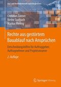 Zanner / Saalbach / Viering |  Rechte aus gestörtem Bauablauf nach Ansprüchen | Buch |  Sack Fachmedien