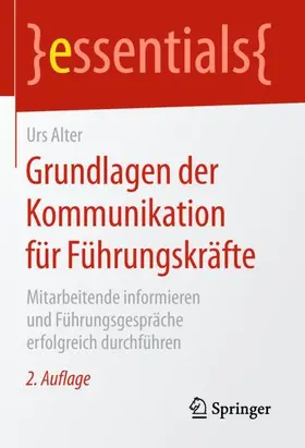 Alter |  Grundlagen der Kommunikation für Führungskräfte | Buch |  Sack Fachmedien