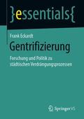 Eckardt |  Gentrifizierung | Buch |  Sack Fachmedien