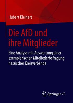 Kleinert | Kleinert, H: AfD und ihre Mitglieder | Buch | 978-3-658-21715-0 | sack.de