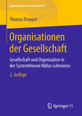 Drepper |  Organisationen der Gesellschaft | eBook | Sack Fachmedien