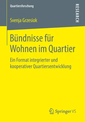 Grzesiok | Bündnisse für Wohnen im Quartier | E-Book | www.sack.de