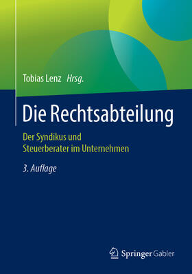Lenz | Die Rechtsabteilung | E-Book | sack.de