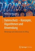 von Rimscha |  Datenschutz ¿ Konzepte, Algorithmen und Anwendung | Buch |  Sack Fachmedien