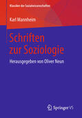 Mannheim / Neun |  Schriften zur Soziologie | eBook | Sack Fachmedien